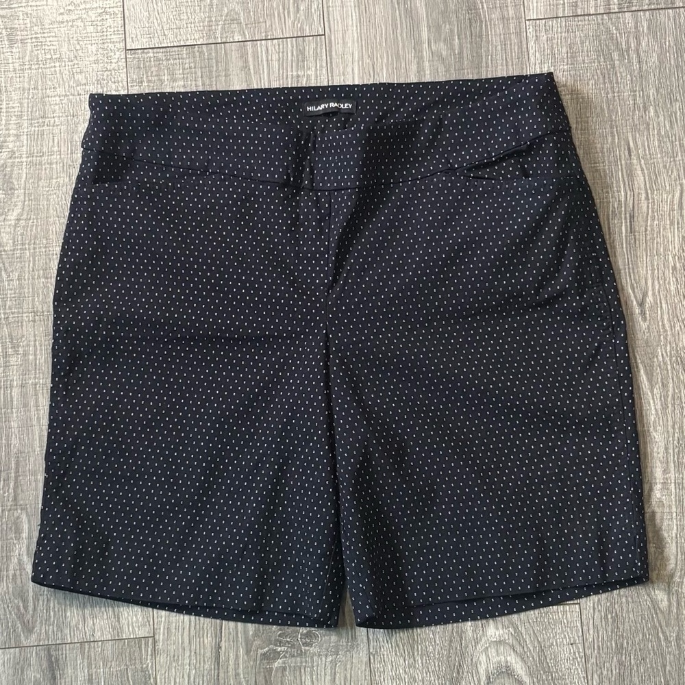 Hilary Radley black with white Dotted Bermudas
(0155)